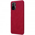 Nillkin Qin Book Puzdro pre Xiaomi Redmi Note 10 4G / Xiaomi Redmi Note 10s Red