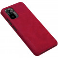 Nillkin Qin Book Puzdro pre Xiaomi Redmi Note 10 4G / Xiaomi Redmi Note 10s Red