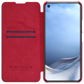 Nillkin Qin Book Puzdro pre Xiaomi 11 Lite 5G NE / Mi 11 Lite / Mi 11 Lite 5G Red