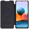 Nillkin Qin Book Puzdro pre Xiaomi Redmi Note 10 Pro / Xiaomi Redmi Note 10 Pro Max Black