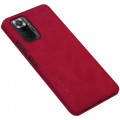 Nillkin Qin Book Puzdro pre Xiaomi Redmi Note 10 Pro / Xiaomi Redmi Note 10 Pro Max Red