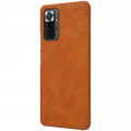 Nillkin Qin Book Puzdro pre Xiaomi Redmi Note 10 Pro / Xiaomi Redmi Note 10 Pro Max Brown