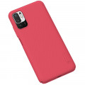 Nillkin Super Frosted Zadný Kryt pre Xiaomi Redmi Note 10 5G / POCO M3 Pro 5G Bright Red