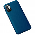 Nillkin Super Frosted Zadný Kryt pre Xiaomi Redmi Note 10 5G / POCO M3 Pro 5G Peacock Blue
