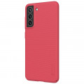 Nillkin Super Frosted Zadný Kryt pre Samsung Galaxy S21 FE 5G Bright Red