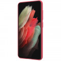 Nillkin Super Frosted Zadný Kryt pre Samsung Galaxy S21 FE 5G Bright Red