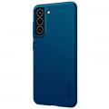 Nillkin Super Frosted Zadný Kryt pre Samsung Galaxy S21 FE 5G Peacock Blue