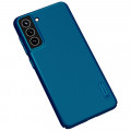 Nillkin Super Frosted Zadný Kryt pre Samsung Galaxy S21 FE 5G Peacock Blue