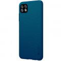Nillkin Super Frosted Zadný Kryt pre Samsung Galaxy A22 5G Peacock Blue