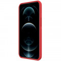 Nillkin Super Frosted PRO Zadný Kryt pre Apple iPhone 13 Red (Without Logo Cutout)