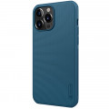 Nillkin Super Frosted PRO Zadný Kryt pre Apple iPhone 13 Pro Max Blue (Without Logo Cutout)