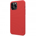 Nillkin Super Frosted PRO Zadný Kryt pre Apple iPhone 13 Pro Max Red (Without Logo Cutout)