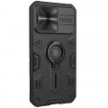 Nillkin CamShield Armor Zadný Kryt pre Apple iPhone 13 Pro Black (without logocut)