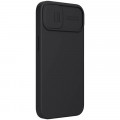 Nillkin CamShield Silky Silikónový Kryt pre Apple iPhone 13 Black