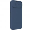 Nillkin CamShield Silky Silikónový Kryt pre Apple iPhone 13 Blue