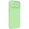 Nillkin CamShield Silky Silikónový Kryt pre Apple iPhone 13 Mint Green