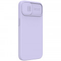 Nillkin CamShield Silky Silikónový Kryt pre Apple iPhone 13 Purple