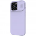 Nillkin CamShield Silky Silikónový Kryt pre Apple iPhone 13 Pro Purple