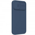 Nillkin CamShield Silky Silikónový Kryt pre Apple iPhone 13 Pro Max Blue
