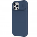 Nillkin CamShield Silky Silikónový Kryt pre Apple iPhone 13 Pro Max Blue