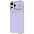 Nillkin CamShield Silky Silikónový Kryt pre Apple iPhone 13 Pro Max Purple