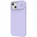 Nillkin CamShield Silky Magnetic Silikónový Kryt pre Apple iPhone 13 Purple