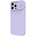 Nillkin CamShield Silky Magnetic Silikónový Kryt pre Apple iPhone 13 Pro Max Purple