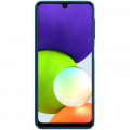 Nillkin Super Frosted Zadný Kryt pre Samsung Galaxy A22 Peacock Blue