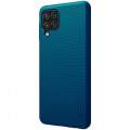 Nillkin Super Frosted Zadný Kryt pre Samsung Galaxy A22 Peacock Blue