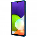 Nillkin Super Frosted Zadný Kryt pre Samsung Galaxy A22 Peacock Blue