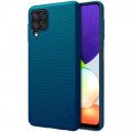 Nillkin Super Frosted Zadný Kryt pre Samsung Galaxy A22 Peacock Blue