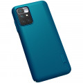 Nillkin Super Frosted Zadný Kryt pre Xiaomi Redmi 10 / 10 Prime Peacock Blue