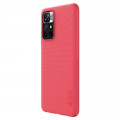 Nillkin Super Frosted Zadný Kryt pre Xiaomi Redmi Note 11T 5G / POCO M4 Pro 5G Bright Red