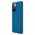 Nillkin Super Frosted Zadný Kryt pre Xiaomi Redmi Note 11T 5G / POCO M4 Pro 5G Peacock Blue