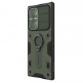 Nillkin CamShield Armor Zadný Kryt pre Samsung Galaxy S22 Ultra Dark Green