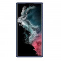 Nillkin CamShield Silky Silikónový Kryt pre Samsung Galaxy S22 Ultra Blue