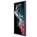 Nillkin CamShield Silky Silikónový Kryt pre Samsung Galaxy S22 Ultra Blue