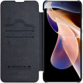 Nillkin Qin Book PRO Puzdro pre Xiaomi Redmi Note 11 Pro / Redmi Note 11 Pro 5G / Redmi Note 12 Pro Black