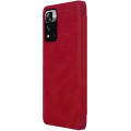 Nillkin Qin Book PRO Puzdro pre Xiaomi Redmi Note 11 Pro / Redmi Note 11 Pro 5G / Redmi Note 12 Pro Red
