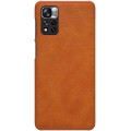 Nillkin Qin Book PRO Puzdro pre Xiaomi Redmi Note 11 Pro / Redmi Note 11 Pro 5G / Redmi Note 12 Pro Brown