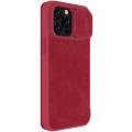 Nillkin Qin Book PRO Puzdro pre Apple iPhone 14 Pro Red