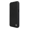 Nillkin Qin Book PRO Cloth Puzdro pre Apple iPhone 14 Plus Classic Black