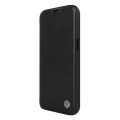 Nillkin Qin Book PRO Cloth Puzdro pre Apple iPhone 14 Pro Max Classic Black