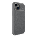 Nillkin Qin Book PRO Cloth Puzdro pre Apple iPhone 14 Classical Grey