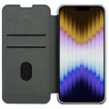 Nillkin Qin Book PRO Cloth Puzdro pre Apple iPhone 14 Classical Grey