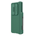 Nillkin CamShield PRO Slot+Stand Zadný Kryt pre Samsung Galaxy Z Fold4 Deep Green