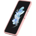 Nillkin CamShield Silky Silikónový Kryt pre Samsung Galaxy Z Flip4 Light Peach