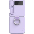 Nillkin CamShield Silky Silikónový Kryt pre Samsung Galaxy Z Flip4 Misty Purple