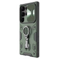 Nillkin CamShield Armor PRO Zadný Kryt pre Samsung Galaxy S23 Ultra Dark Green