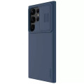 Nillkin CamShield Silky Silikónový Kryt pre Samsung Galaxy S23 Ultra Midnight Blue